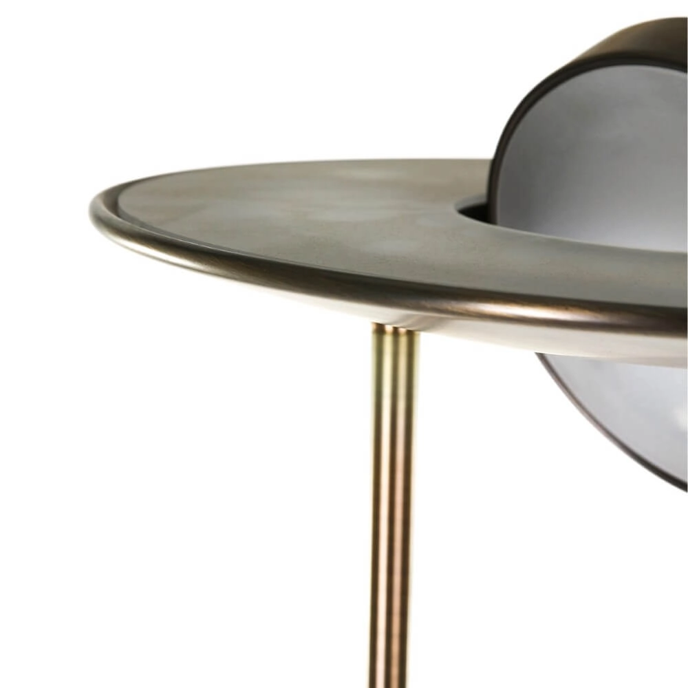 Lampe de lecture led Zenith Brun bronze à 2 lumières Steinhauer 8712746122800
