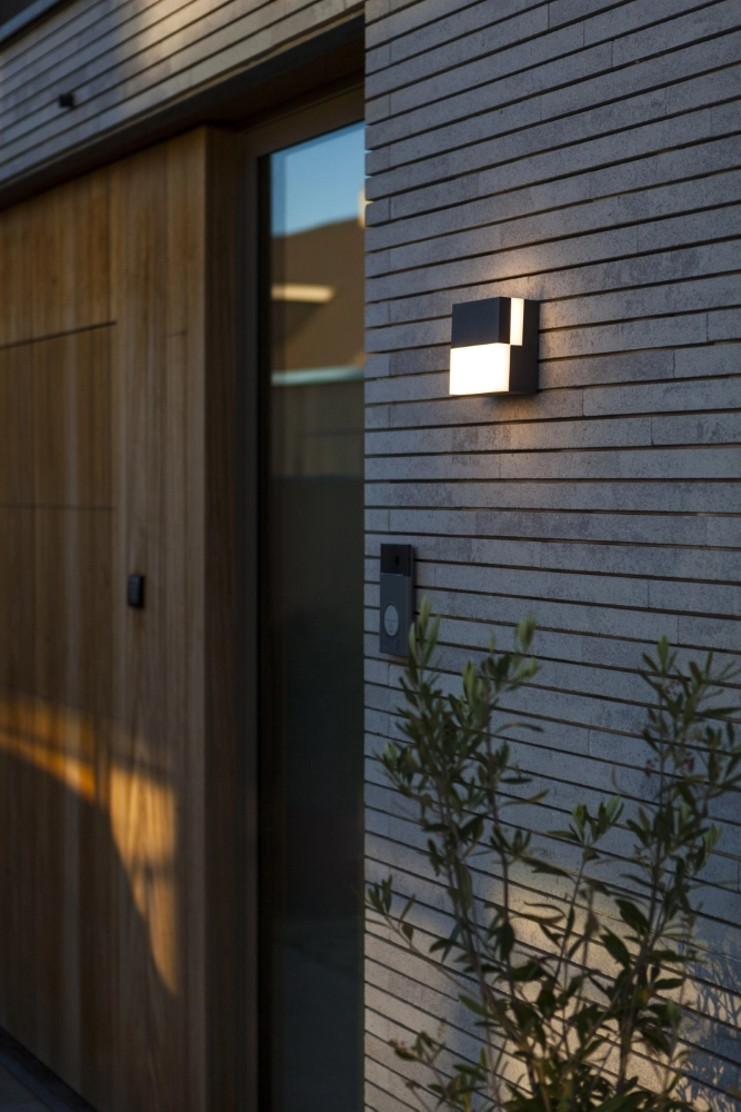 Lampe murale Domino Design Grey Lutec 6939412018140