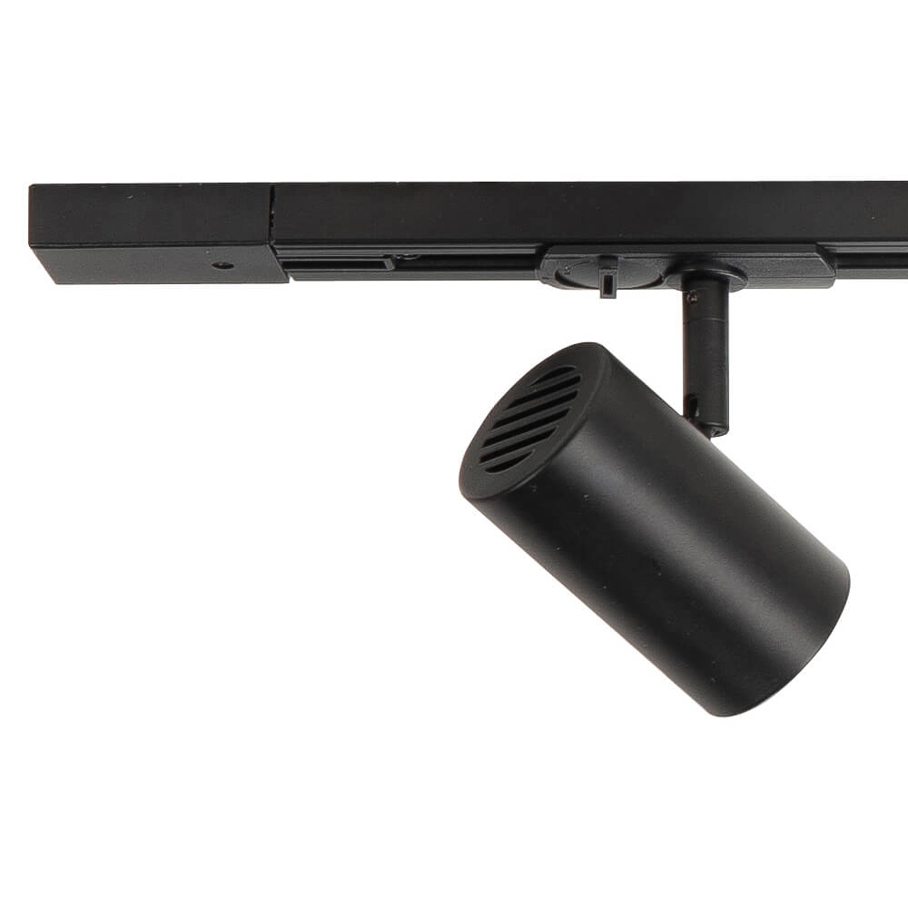 Jeu de rails monophasés 100cm Cilinder noir avec 3 taches Highlight 8718379039553