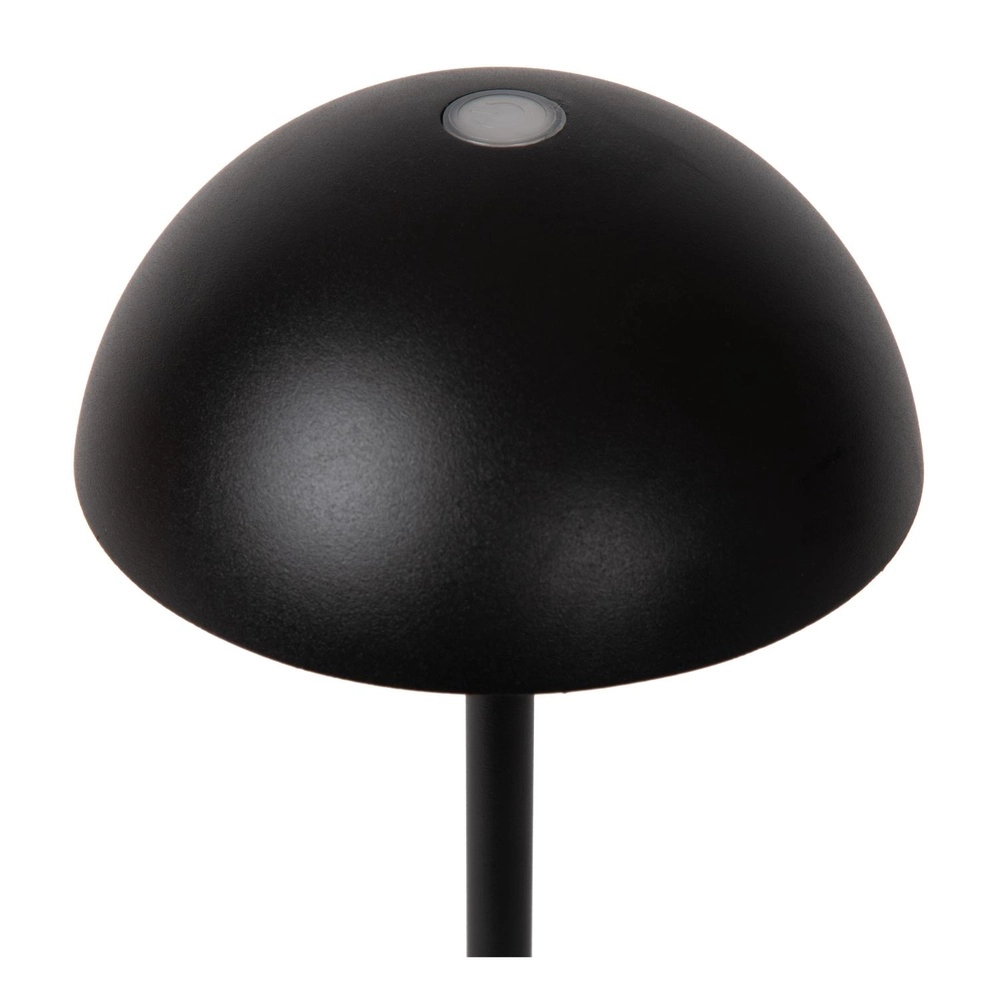 Lampe de table rechargeable Joy IP54 noir Lucide 5411212151940