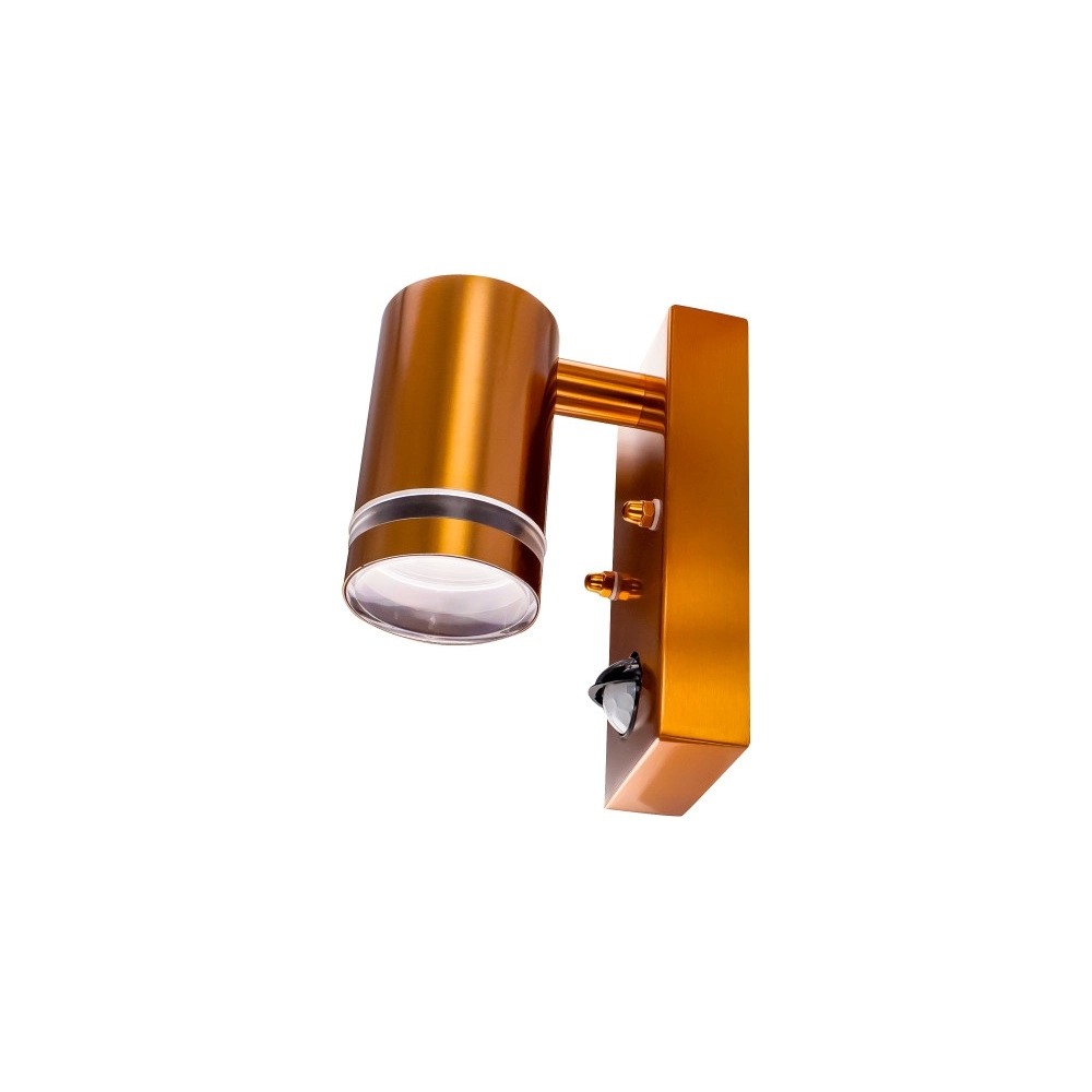 Projecteur mural avec capteur Opden Cuivre rouge - 1x GU10 Lyora 5055788285656