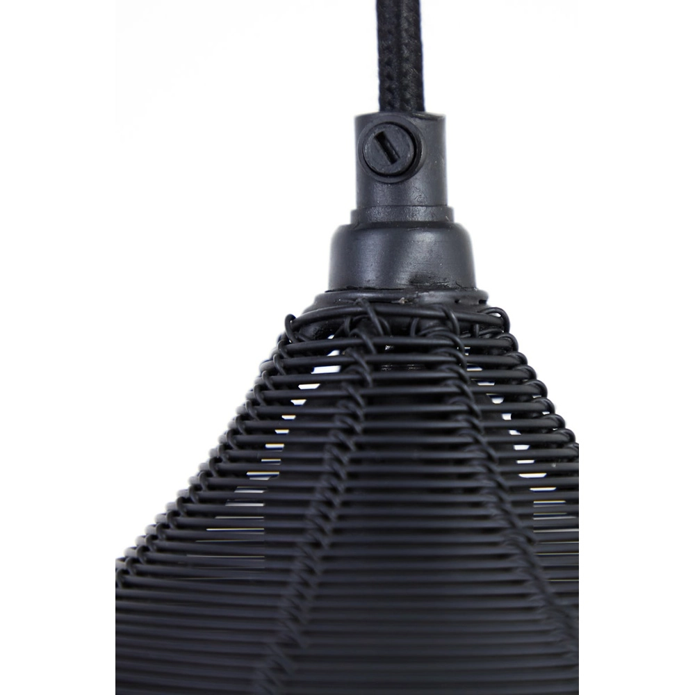 Lampe suspendue Alvaro Noir à 5 lumières Light & Living 8717807635619