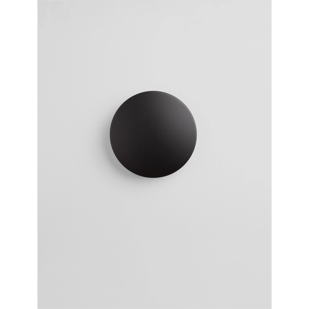 Applique murale ronde Copper noir Ø 18cm Lyora 5212017447340