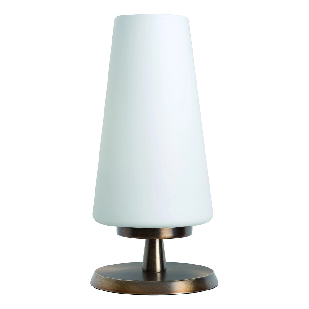 Lampe de table Chloe Touch bronze cuivré Ø 10cm Lampe de table Chloe Touch bronze cuivré Ø 10cm