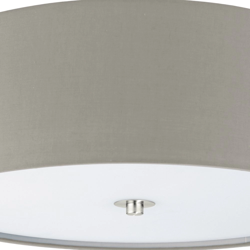 Lampe de plafond Pasteri 47,5cm 47,5 marron taupe Eglo 9002759949198