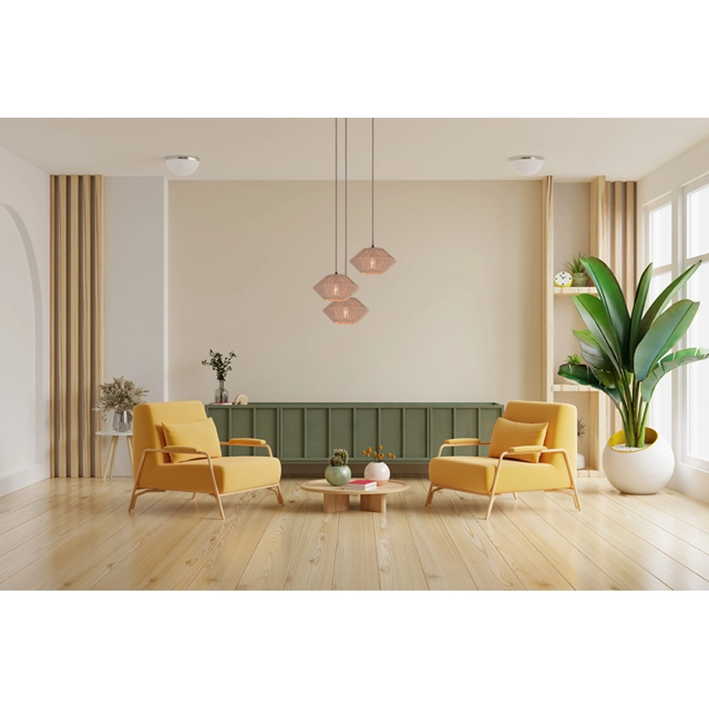 Lampe pendante Japandig Bicono 3x Ø35cm Masterlight 8718121352770