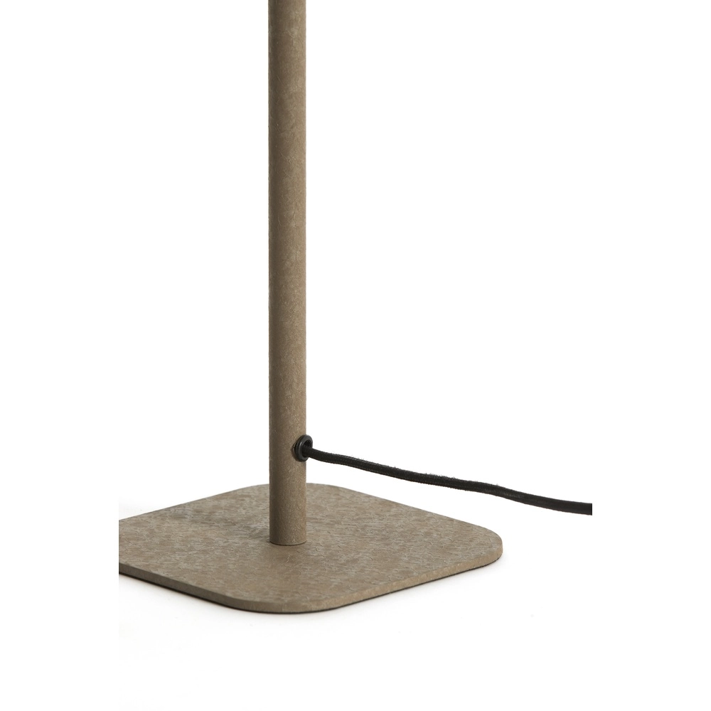 Lampe de chevet Elenie 15x15cm - brun foncé mat Light & Living 8717807818807