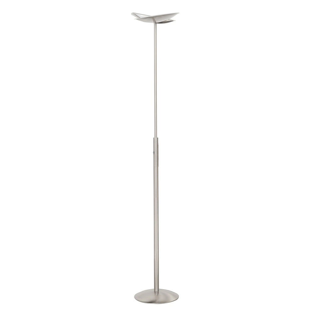 Lampadaire design Sapporo nickel Ø 29cm Lampadaire design Sapporo nickel Ø 29cm