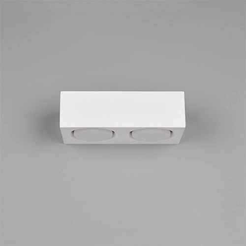 Lampe murale de conception Mattone plâtre - blanc Trio 4017807692396