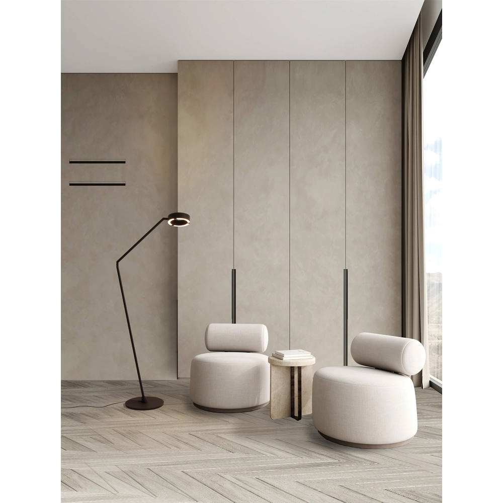 Lampadaire Afi noir Lyora 5212017463944