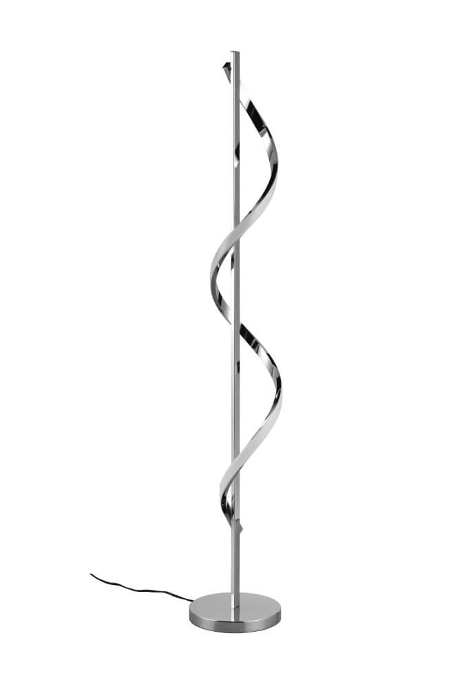 Lampadaire sur pied Isabel 120cm de haut chromé Lampadaire sur pied Isabel 120cm de haut chromé