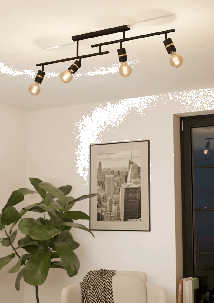 Plafonnier chic Lurone Eglo 9008606241125