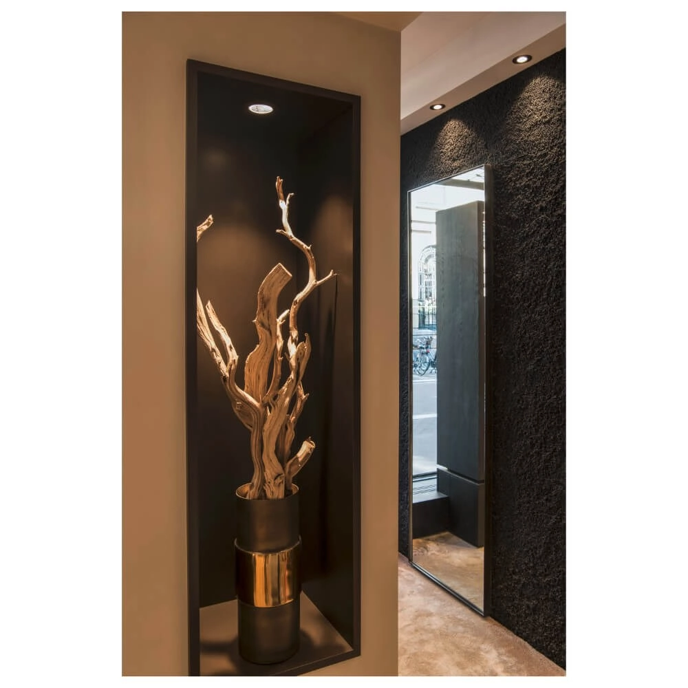 Spot LED rond New Tria 68 noir - 3000K - 750lm - 38g SLV 4024163277778