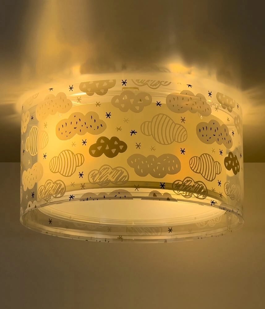 Plafonnier Nuage Clouds gris Dalber 8420406414164