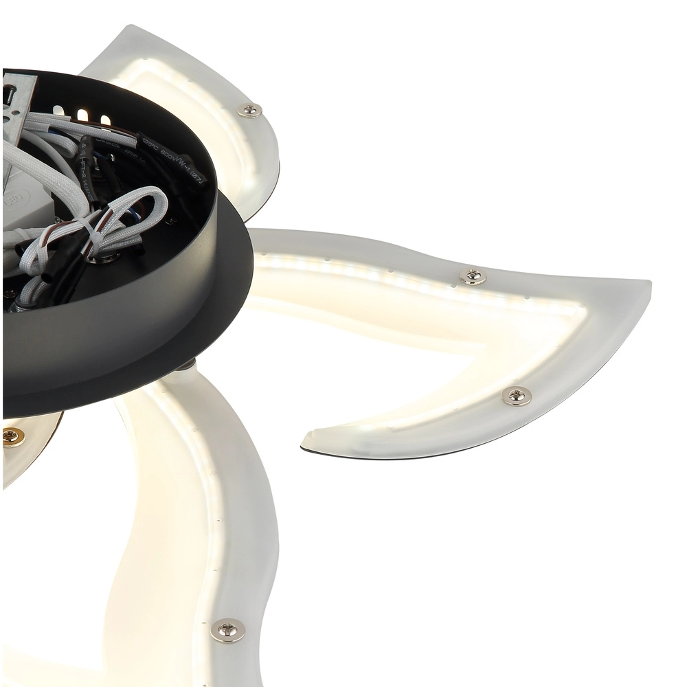 Lampe de plafond à design Lavonne anthracite Globo 9007371583485