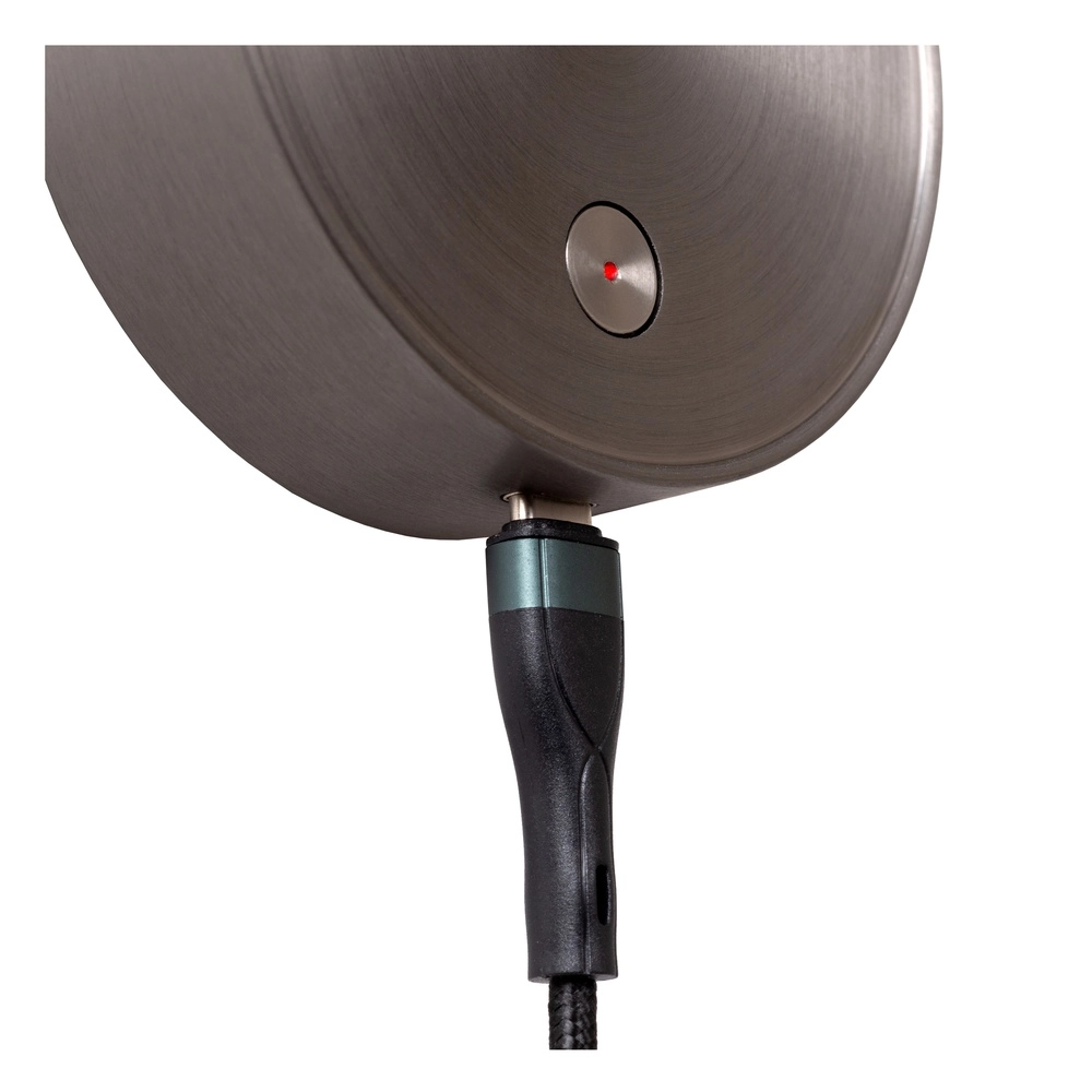 Lampe de chevet Asja Métal brossé à dimmable Premium by Lucide 5411212421197