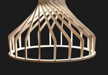 Lampe suspendue Bio Ø 37,5 cm 1x E27 Lyora 5903139984799