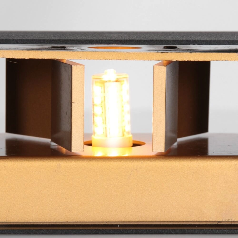 Spot mural noir Muro haut et bas Steinhauer 8712746152630