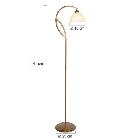 Lampe sur pied classique Anthea bronze Steinhauer 8712746180251