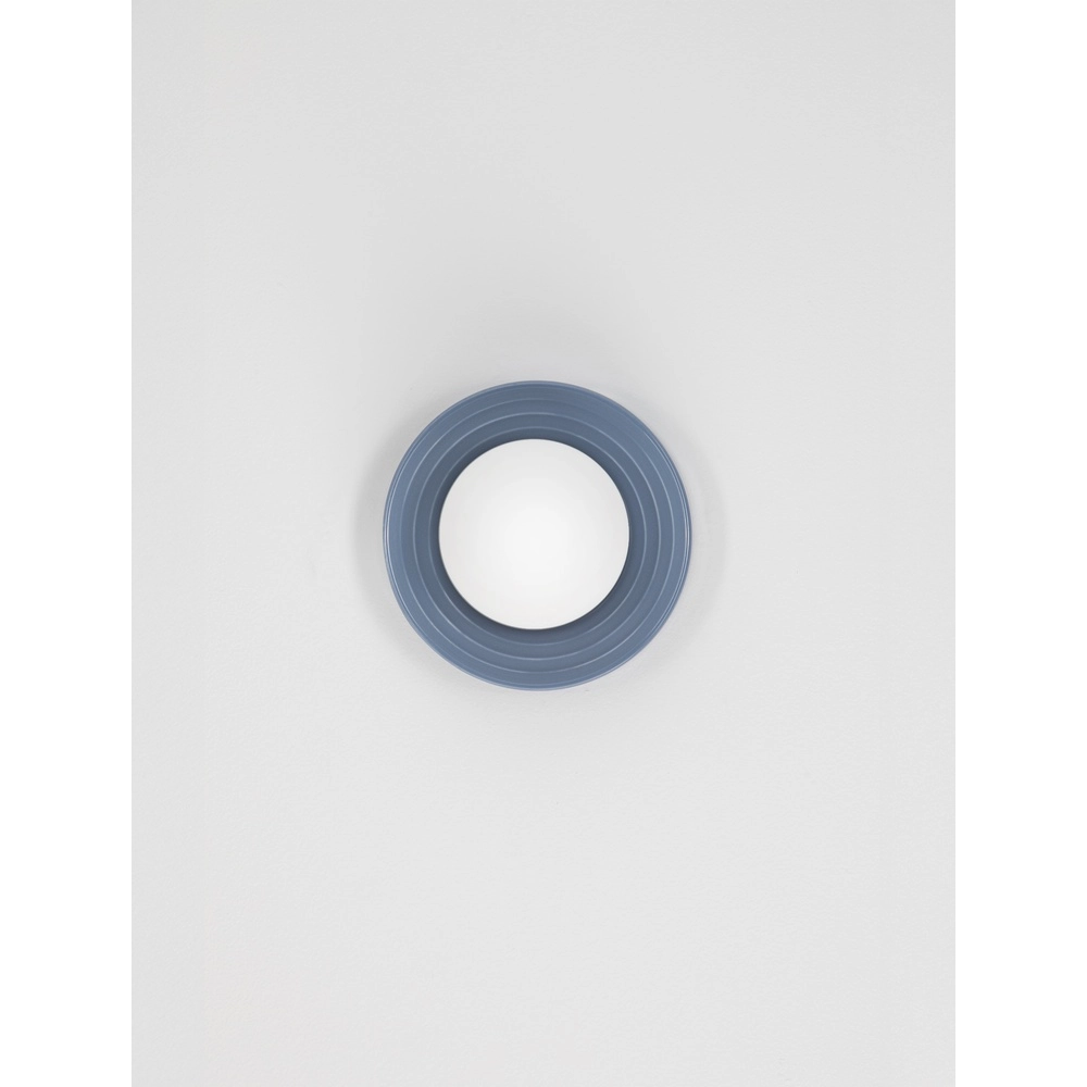 Applique murale Orbique bleu clair Ø 16cm Lyora 5212017483904