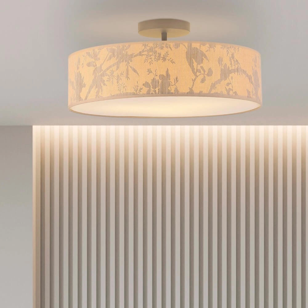 Plafonnier Country Isla Ø 55cm Searchlight 5053423273365