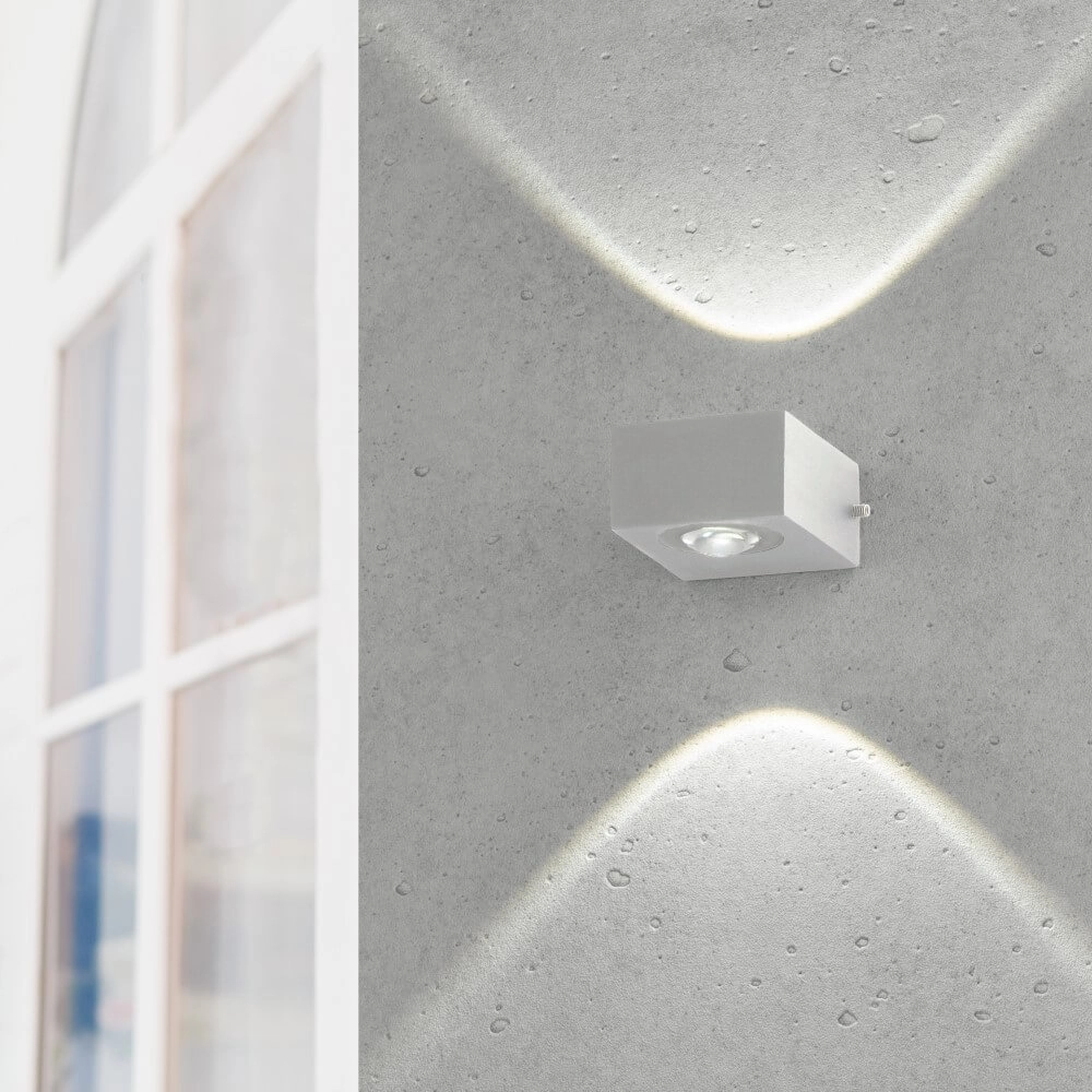 Downlighter gris argenté Helsinki Fischer & Honsel 4003694303996