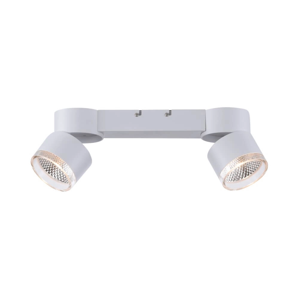 Plafonnier blanc Pure Nola 2 lumières Paul Neuhaus 4012248374542