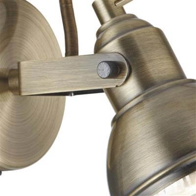 Spot mural Focus avec interrupteur Searchlight 5053423019413