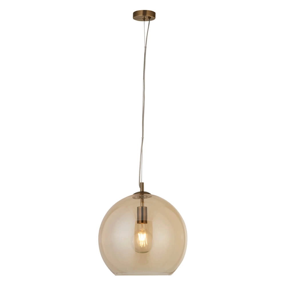 Suspension en verre Balls Ø 35cm Searchlight 5053423138824
