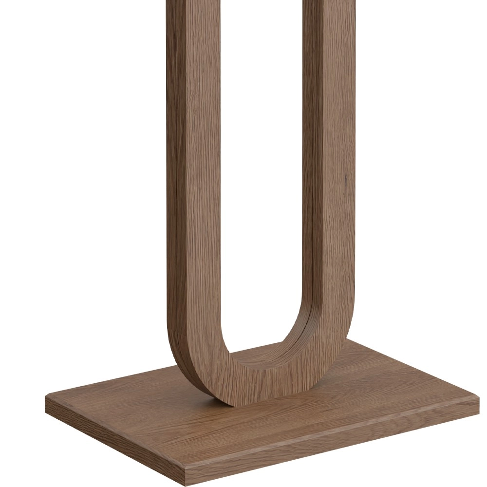 Lampe de pied Sino Loop Bois sombre Masterlight
