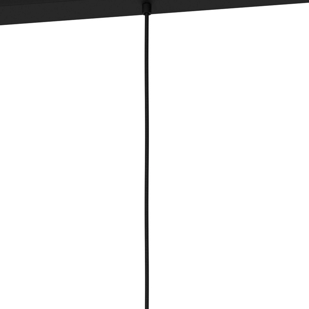 Lampe suspendue en bois Viglioni table à dinner Eglo 9002759997021