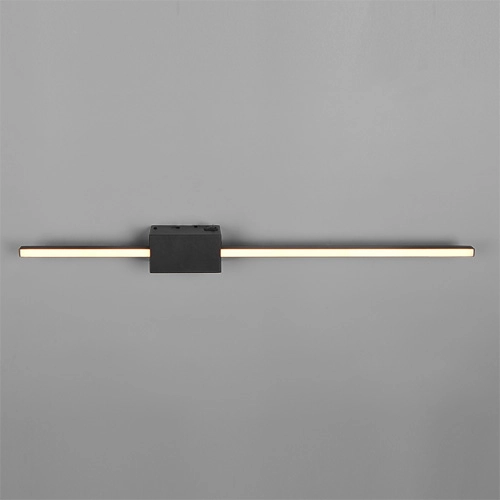 Lampe murale moderne Cassino noir 70,5 cm Trio 4017807683226