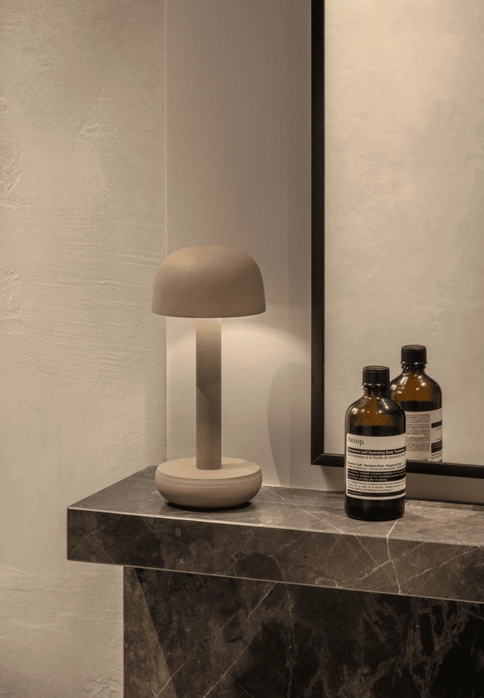 Lampe de table rechargeable Two Beige Humble 7446023311380
