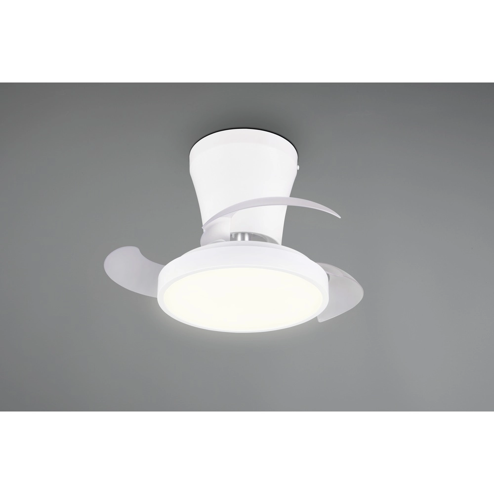 Petit ventilateur Moss blanc Ø 22cm Trio 4017807688924