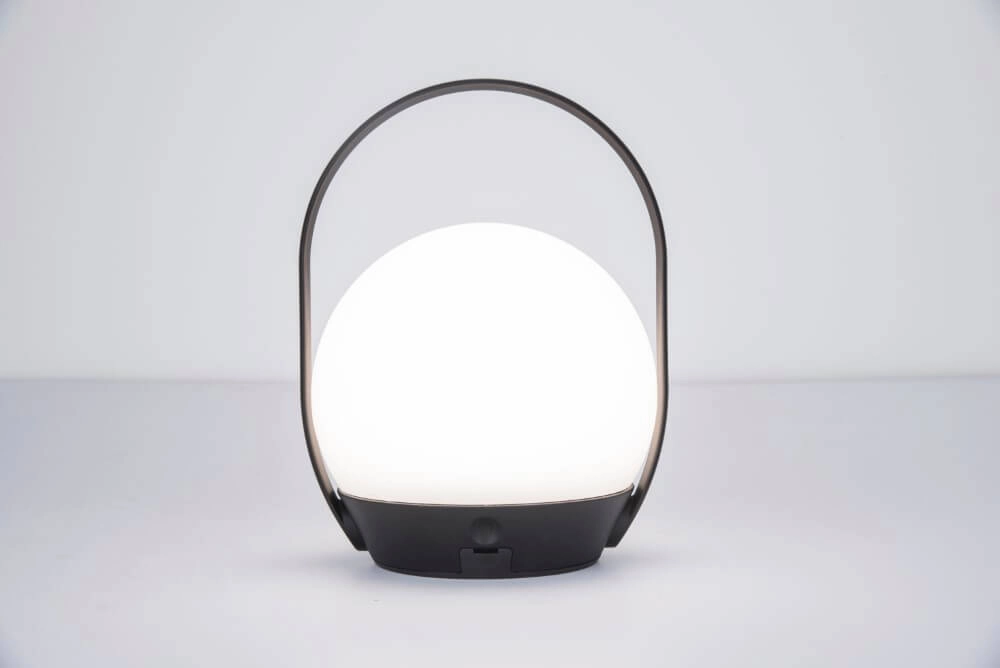 Lampe de table intelligente Cardi noir Lutec 6939412088204
