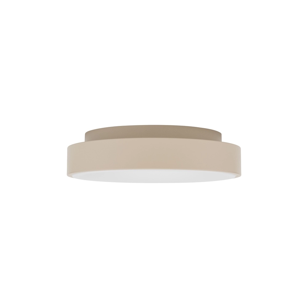 Lampe de plafond Nikki Led brun sable Ø 38cm - 3000K Lyora 5903139123631