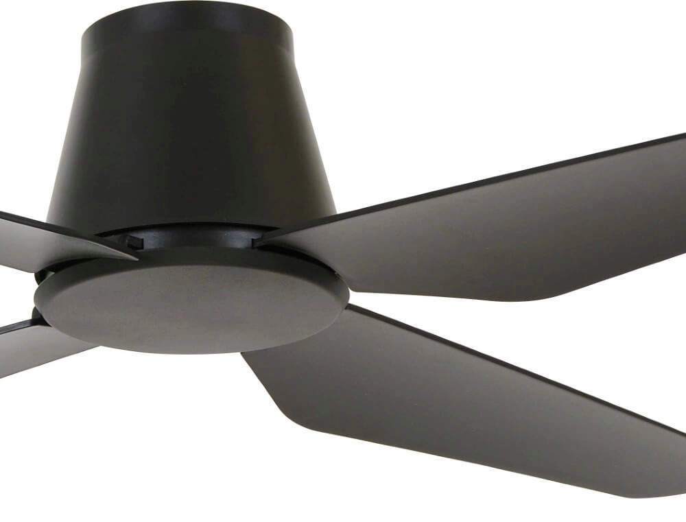 Ventilateur de plafond sans lampe Aria CTC Ø 122cm noir IP55 Beacon 9333509144052