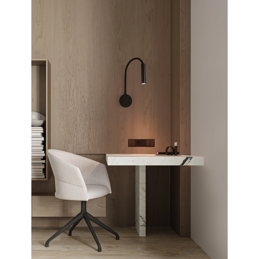 Lampe de chevet Sonica noir