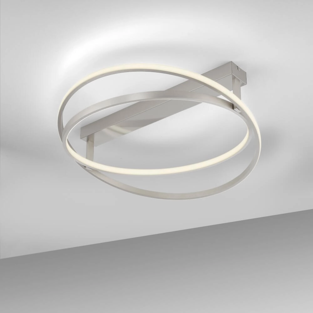 Plafonnier Q-Beluga métal Paul Neuhaus 4012248373590