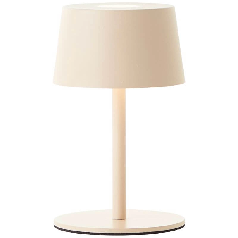 Lampe de table rechargeable Jona beige Brilliant 4004353449116