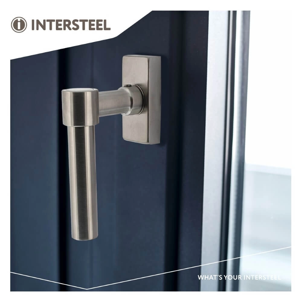 Poignée de fenêtre en forme de L Recht Inox Intersteel 8714186562017