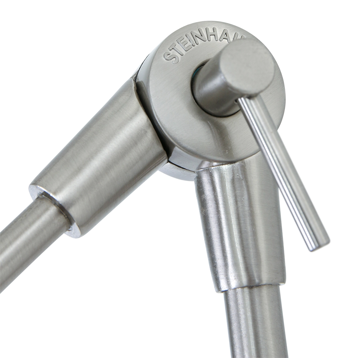 Lampe de table abat-jour Gramineus gris métallisé Steinhauer 8712746093773