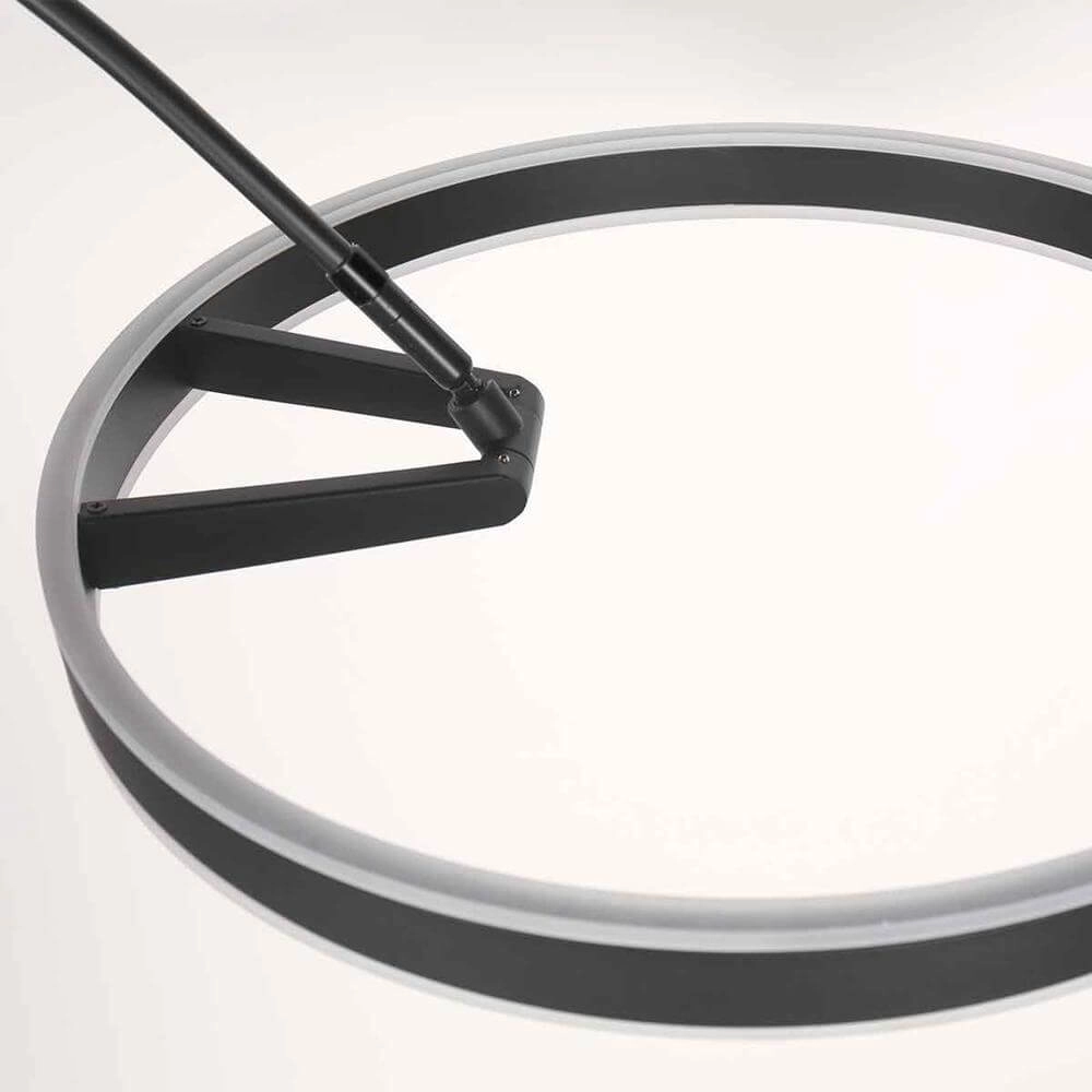 Lampe à arc design Ringlux noir Steinhauer 8712746176551