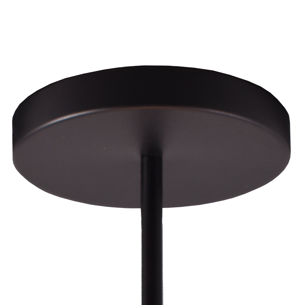 Plafonnier Scala Ø 25 cm noir avec du nickel Masterlight 8718121337722