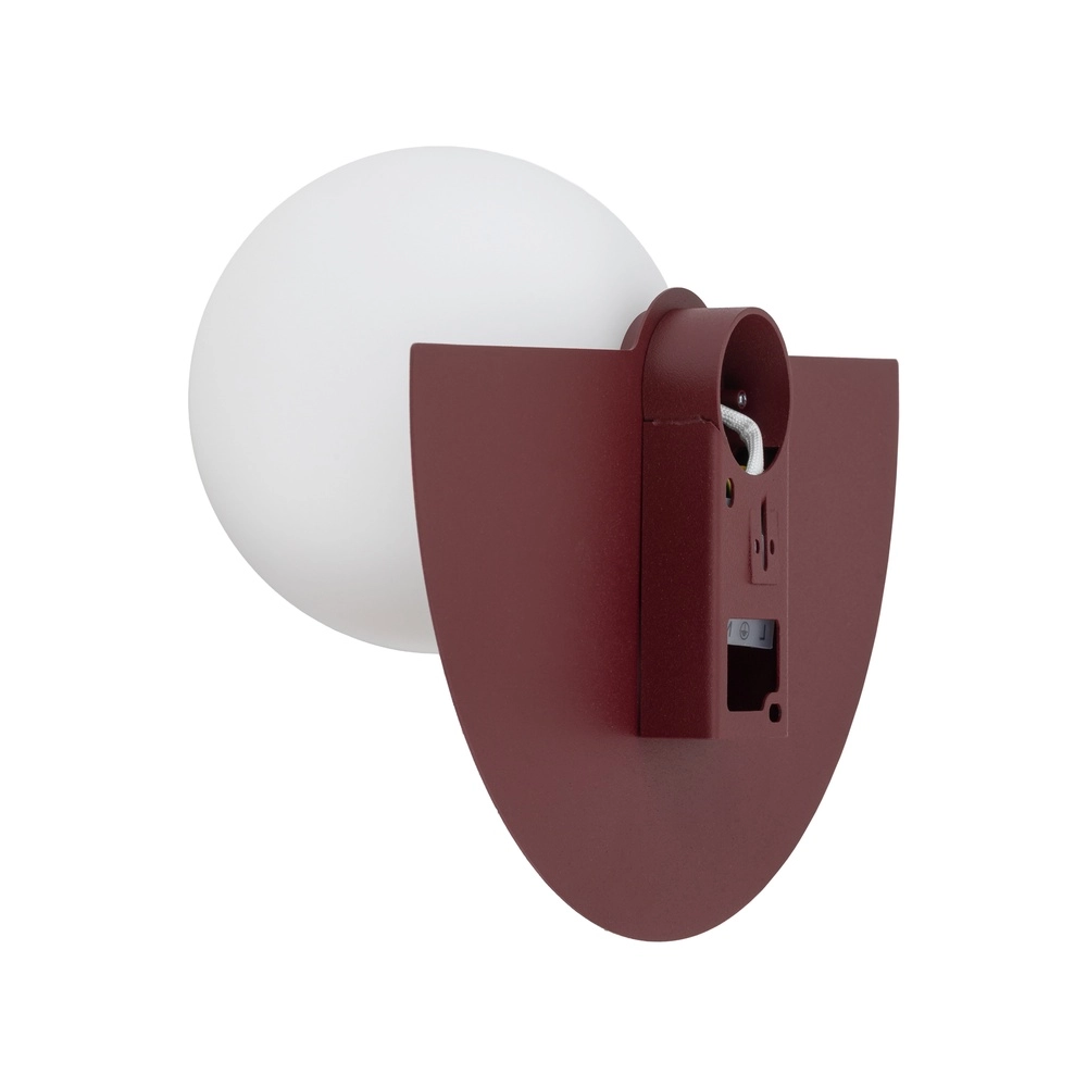 Demi-lampe murale Saturn Rouge bordeaux Lyora 5903139126021