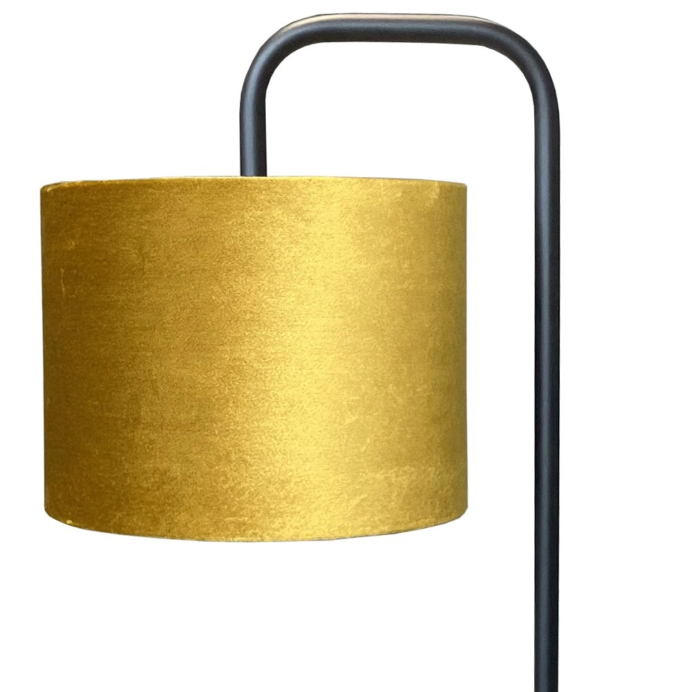 Lampe de table Venus avec abat-jour doré Masterlight 8718121251295