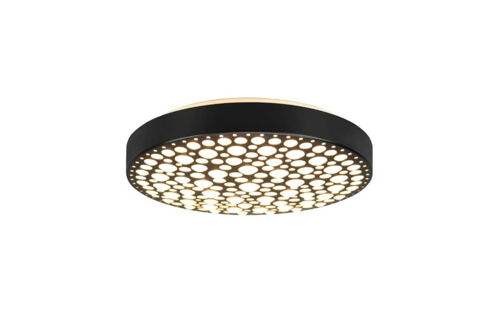 Plafonnier LED RVB Chizu Ø 40cm - noir Plafonnier LED RVB Chizu Ø 40cm - noir