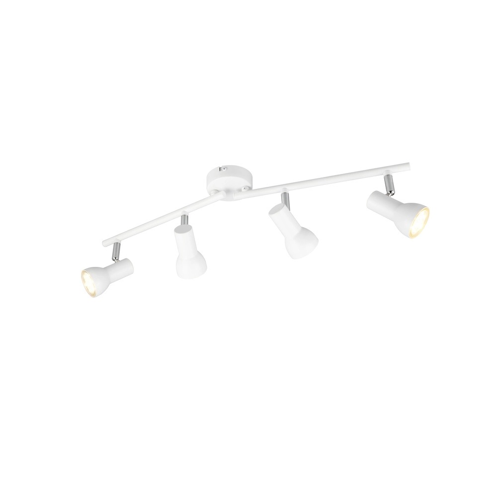 Plafonnier Cantar Blanc 4 lumières