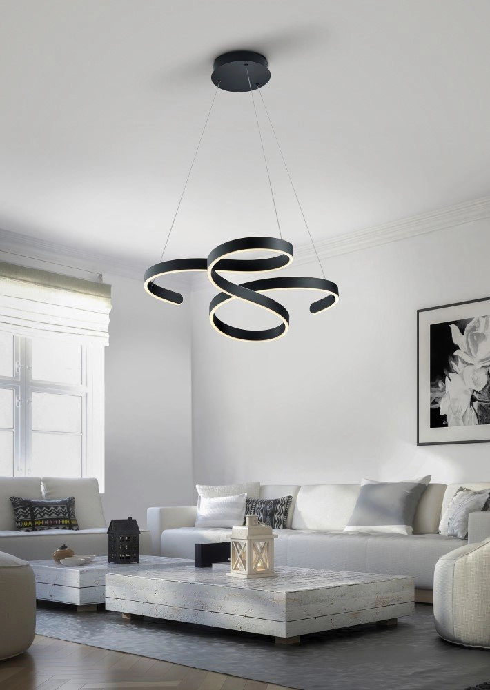 Lampe suspendue design Francis Ø 72 cm Trio 4017807445343