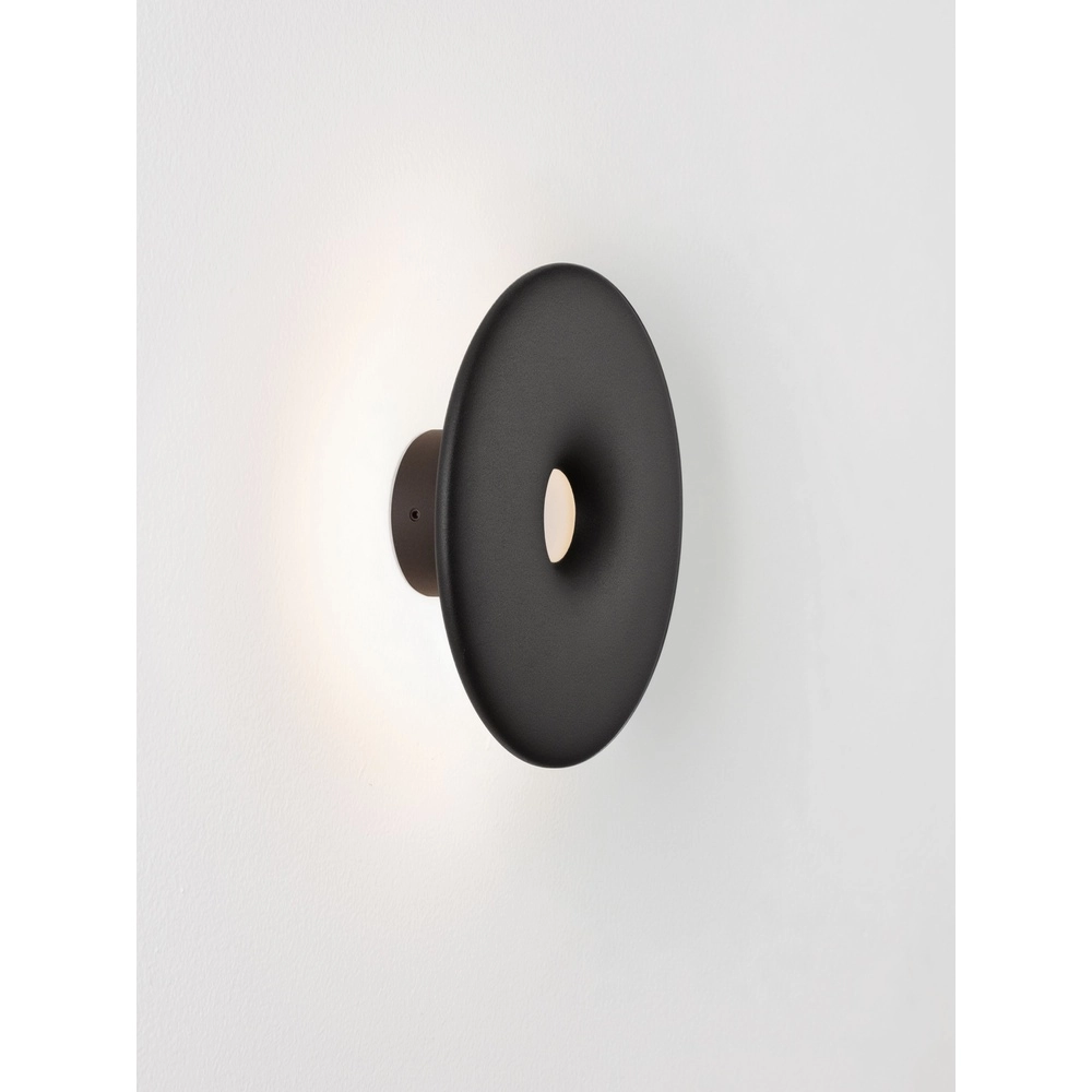 Lampe murale unique Splash Noir rond Lyora 5212017497185